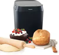  Хлебопечь Panasonic 550W  30 программ  до 1.25 кг  металлическая  чёрная Chakana savdo