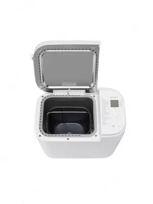Хлебопечь Panasonic 550W, 21 программа, до 1.25 кг, пластиковая, белая