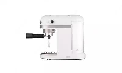 Кофеварка Ardesto рожковая YCM-E1500, 1,4л, молотый, ручной капуч, подогрев чашек, белый