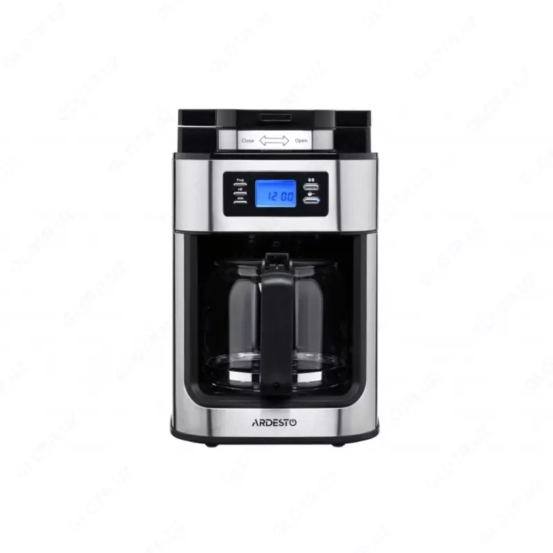 Кофеварка Ardesto YCM-D1200 - капельная/ 1.2 л/ дисплей/ встр. кофемолка