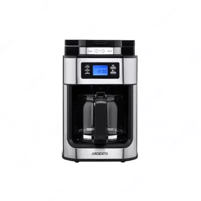 Кофеварка Ardesto YCM-D1200 - капельная/ 1.2 л/ дисплей/ встр. кофемолка