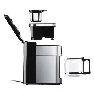 Кофеварка Ardesto YCM-D1200 - капельная/ 1.2 л/ дисплей/ встр. кофемолка
