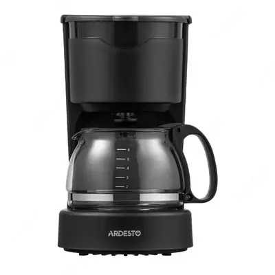 Кофеварка Ardesto coffee maker YCM-D060 drip 0.6l, ground, silver-black