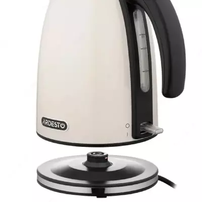 Электрочайник Ardesto EKL-F340BG 1.7л/2150Вт/strix контроль/нерж. сталь/бежевый,