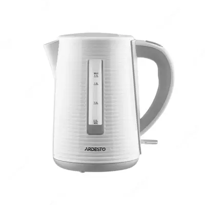 Электрочайник Ardesto EKL-F17WG 1.7л/2150Вт/strix контроль/цвет белый + серый,