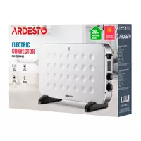   Конвектор электрический Ardesto CHH-2000MWC 2000 Вт  20 м2  открытый нагрев. элемент  IP20  мех. уп