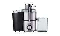  Соковыжималка центробежная Ardesto centrifugal juicer  1000W  bowl-0.5L  cake-1.5L  plastic/iron  silver-black JEG-1000 - 