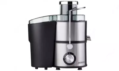 Соковыжималка центробежная Ardesto centrifugal juicer, 1100W, bowl-1L, plastic/iron, silver-black,JEG-800