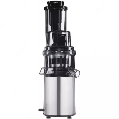 Соковыжималка шнековая Ardesto auger juicer, 200W, bowl-0.6L, cake-0.6L, plastic/iron, silver-black,JEG-1330S