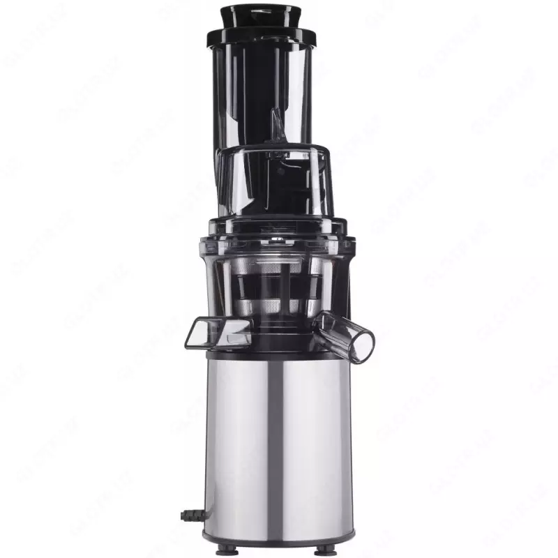 Соковыжималка шнековая Ardesto auger juicer, 200W, bowl-0.6L, cake-0.6L, plastic/iron, silver-black,JEG-1330S