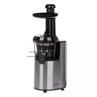  Соковыжималка шнековая Ardesto auger juicer  200W  bowl-0.6L  cake-0.6L  plastic/iron  silver-black JEG-1330S - 