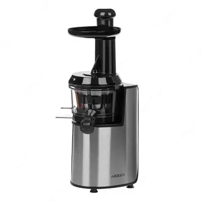 Соковыжималка шнековая Ardesto auger juicer, 200W, bowl-0.6L, cake-0.6L, plastic/iron, silver-black,JEG-1330S