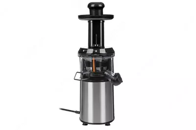 Соковыжималка шнековая Ardesto auger juicer, 200W, bowl-0.6L, cake-0.6L, plastic/iron, silver-black, JEG-1330SL