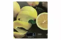 Весы кухонные Ardesto scales for kitchen Lemon 5кг  AAAx2 included  glass  colorful  SCK-893LEMON