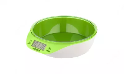 Весы кухонные Ardesto scales for kitchen 5кг, CR2032x1 included, plastic, green, SCK-900BGR