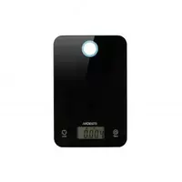 Ardesto Весы кухонные Ardesto SCK-839B  до 5 кг  стекло  чёрные  батарейки CR2032×2