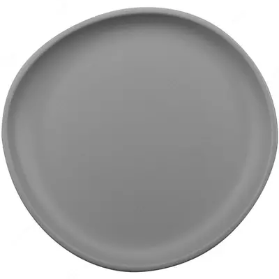 Тарелка обеденная Ardesto Bagheria, 26 см, Grey, керамика (6 шт в коробке)