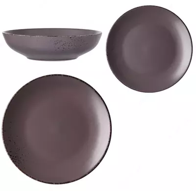 Салатник Ardesto Bagheria, 14 см, Grey, керамика (6 шт в коробке)