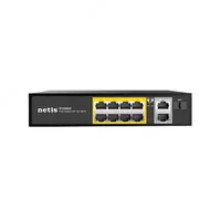  Коммутатор (неуправляемый) Netis P110GH  10-Port  PoE; 8 × 10/100 Мбит/с (Арт. - 17479) - 