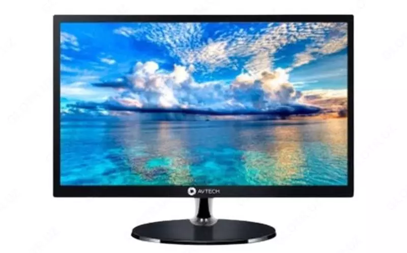 Монитор LCD "AVTECH" M100019D, 19," 60Hz TFT TN (1366×768) VGA, Black ( Арт. - 1164)