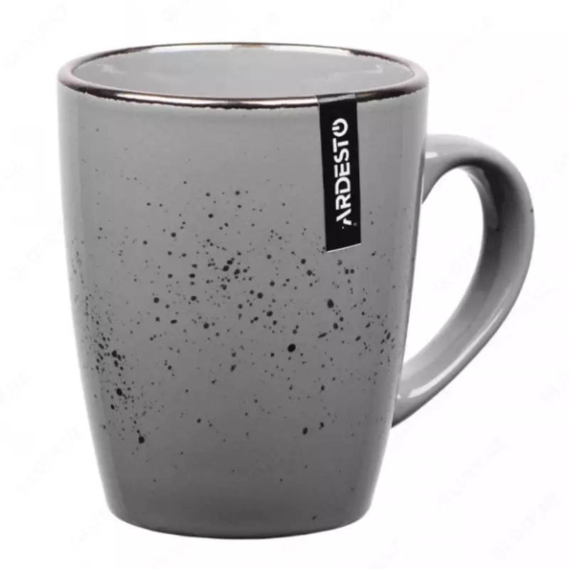 Чашка Ardesto Bagheria 360 мл, Grey, керамика (12 шт в коробке)