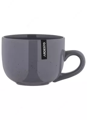 Чашка Ardesto Bagheria, 480 мл, Grey, керамика (6 шт в коробке)
