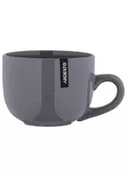 Чашка Ardesto Bagheria  480 мл  Grey  керамика (6 шт в коробке)
