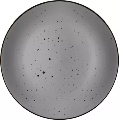 Тарелка десертная Ardesto Bagheria, 19 см, Grey, керамика (6 шт в коробке)