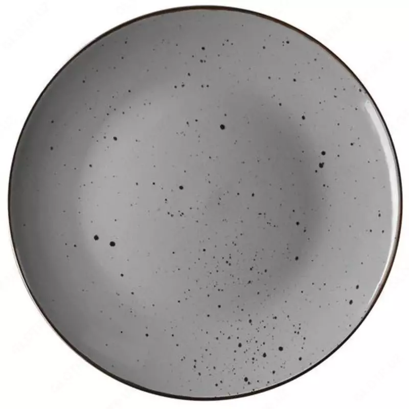 Тарелка суповая Ardesto Bagheria, 20 см, Grey, керамика (6 шт в коробке)