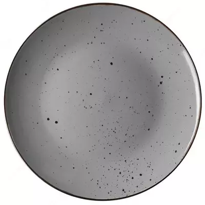 Тарелка суповая Ardesto Bagheria, 20 см, Grey, керамика (6 шт в коробке)