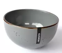 Комплект из 6 шт Салатник Ardesto Bagheria  14 см  Grey  керамика