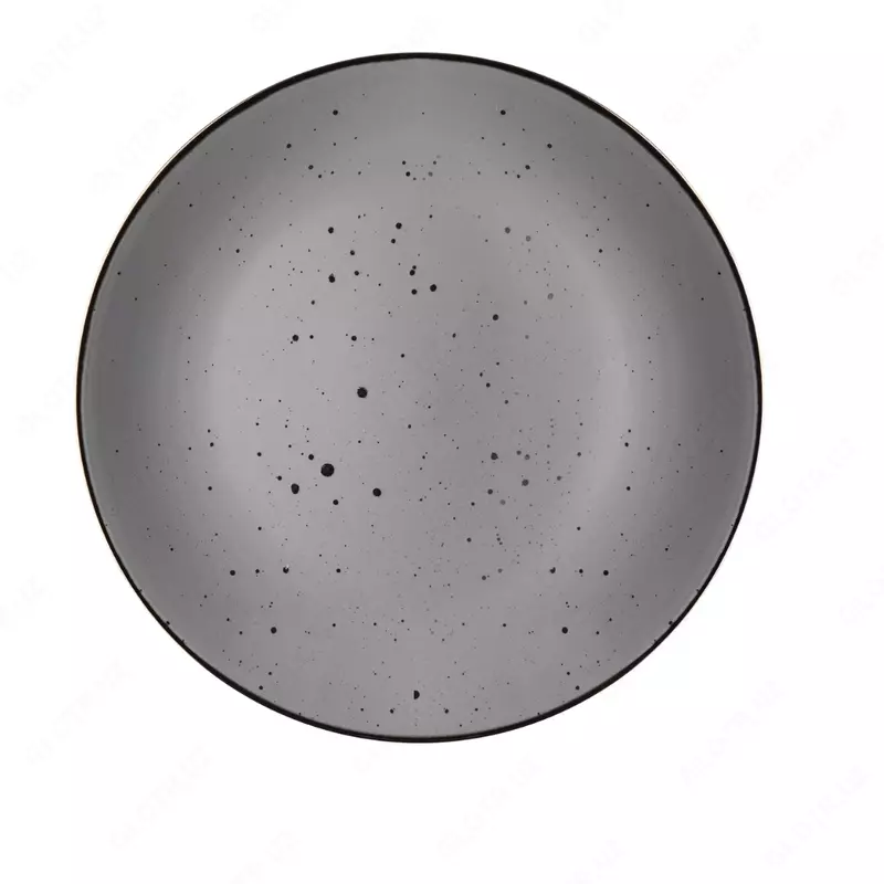 Комплект из 6 шт Тарелка десертная Ardesto Bagheria, 19 см, Grey, керамика