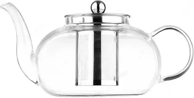 Заварник Ardesto Gemini, 1000 мл, боросиликатное стекло, нержавеющая сталь