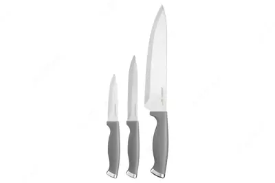 Набор ножей Ardesto Gemini Gourmet 3 пр., черный, нержавеющая сталь, пластик