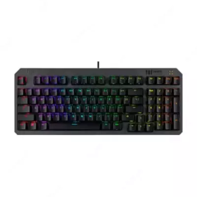 ASUS K3 Gen II Simli O'yin Klaviaturasi, Mexanik, RGB, ABS/RU (Mahsulot raqami 07175) Qora