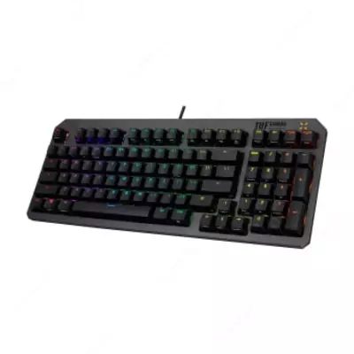 ASUS K3 Gen II Simli O'yin Klaviaturasi, Mexanik, RGB, ABS/RU (Mahsulot raqami 07175) Qora