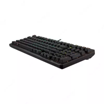 ASUS K3 Gen II Simli O'yin Klaviaturasi, Mexanik, RGB, ABS/RU (Mahsulot raqami 07175) Qora