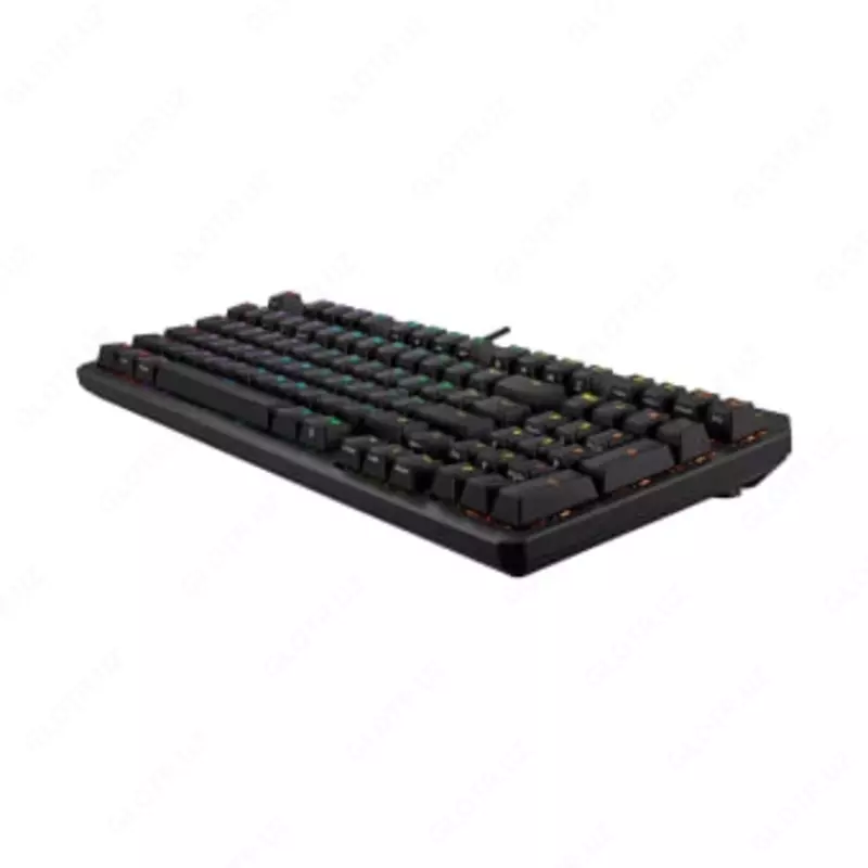 ASUS K3 Gen II Simli O'yin Klaviaturasi, Mexanik, RGB, ABS/RU (Mahsulot raqami 07175) Qora