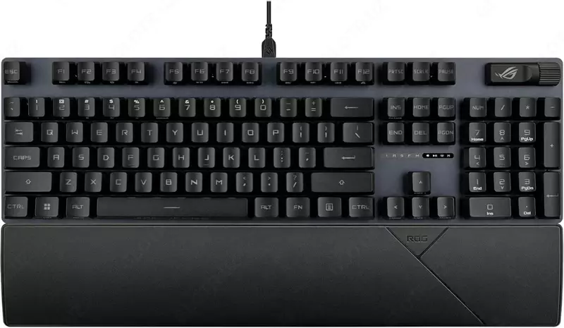 Игровая клавиатура (проводная) "ASUS" ROG Strix Scope II RX, механическая, RGB, RX/RXRD/UK/PBT (Арт. - 070158) Black