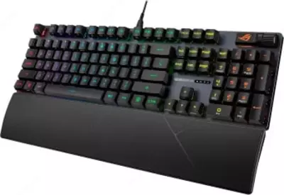 Игровая клавиатура (проводная) "ASUS" ROG Strix Scope II RX, механическая, RGB, RX/RXRD/UK/PBT (Арт. - 070158) Black