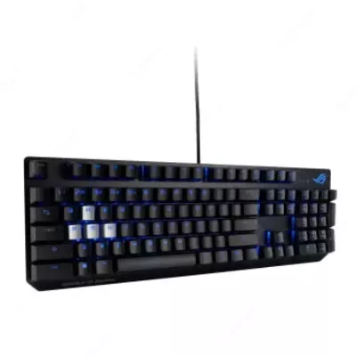 Игровая клавиатура (проводная) "ASUS" XA05 ROG Strix Scope RX, механическая, RGB, RD/RU (Арт. - 070157) Black