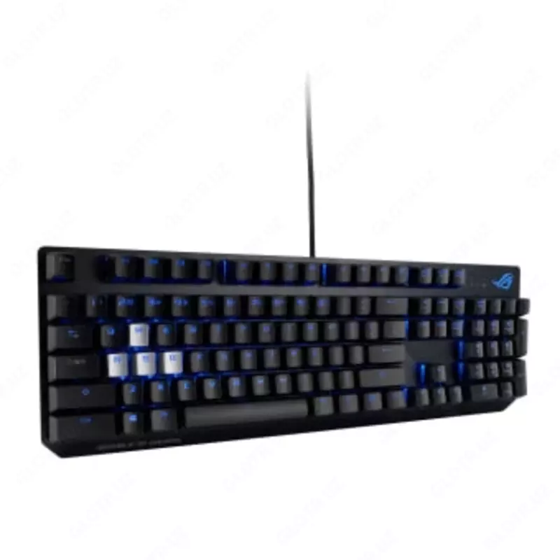 Игровая клавиатура (проводная) "ASUS" XA05 ROG Strix Scope RX, механическая, RGB, RD/RU (Арт. - 070157) Black
