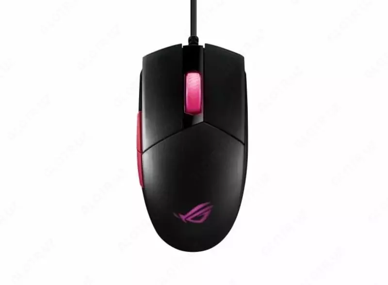 Игровая мышь (проводная) "ASUS" ROG Strix Impact II Electro Punk, USB, 6200dpi, RGB (Арт. - 080142) Black