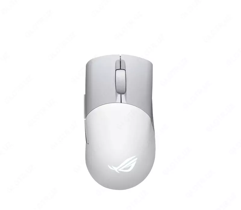 ASUS ROG Strix Keris Simsiz AimPoint O'yin Sichqonchasi (Simsiz), USB, 36000dpi (Mahsulot raqami 08420) Oq rang