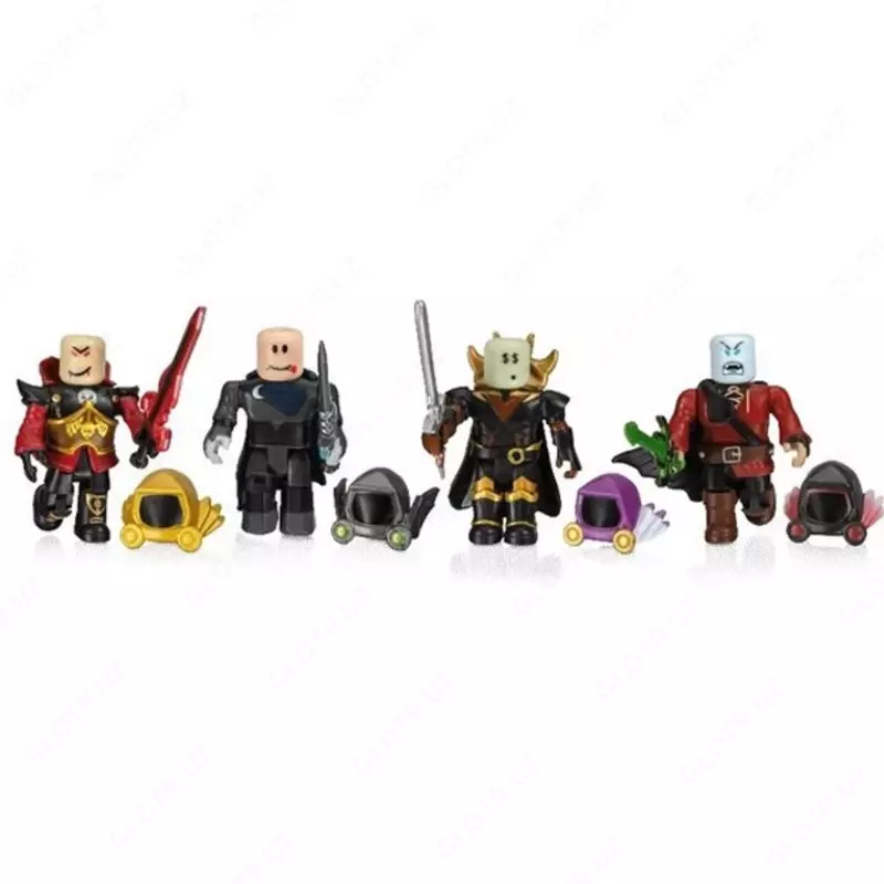 Игровая коллекционная фигурка Jazwares Roblox Four Figure Pack Dominus Dudes W7