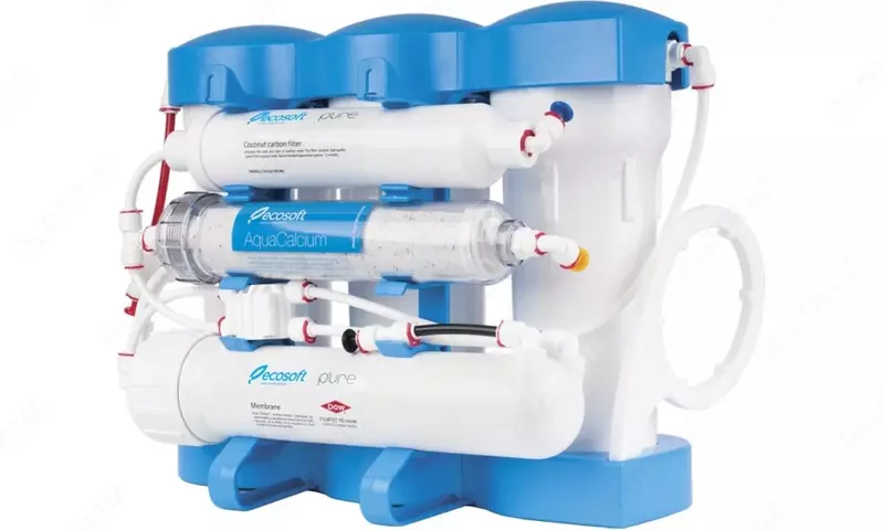 Фильтр обратного осмоса Ecosoft P’URE AQUACALCIUM, с дополнительным комплектом картриджей,