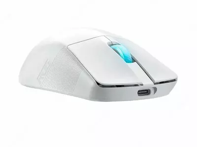 Игровая мышь (беспроводная) "ASUS" ROG Strix P713 Harpe Ace Aim Lab Edition, Bluetooth 5.1, 36000dpi (Арт. - 08421) White