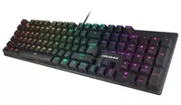  Игровая клавиатура и мышь (проводная) Cougar COMBAT  механическая  RGB (Арт. - 2282) Black Только в розницу