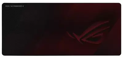 ASUS ROG STRIX Scabbard II ish stoli sichqonchasi uchun taglik, 900 x 400 x 3 mm, 90MP0210-BPUA00 (Mahsulot raqami: 080183) Qora/Qizil