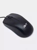 Компьютерная мышь (проводная) Avtech AVT-M100  USB  1000dpi (Арт. - 0843) Black